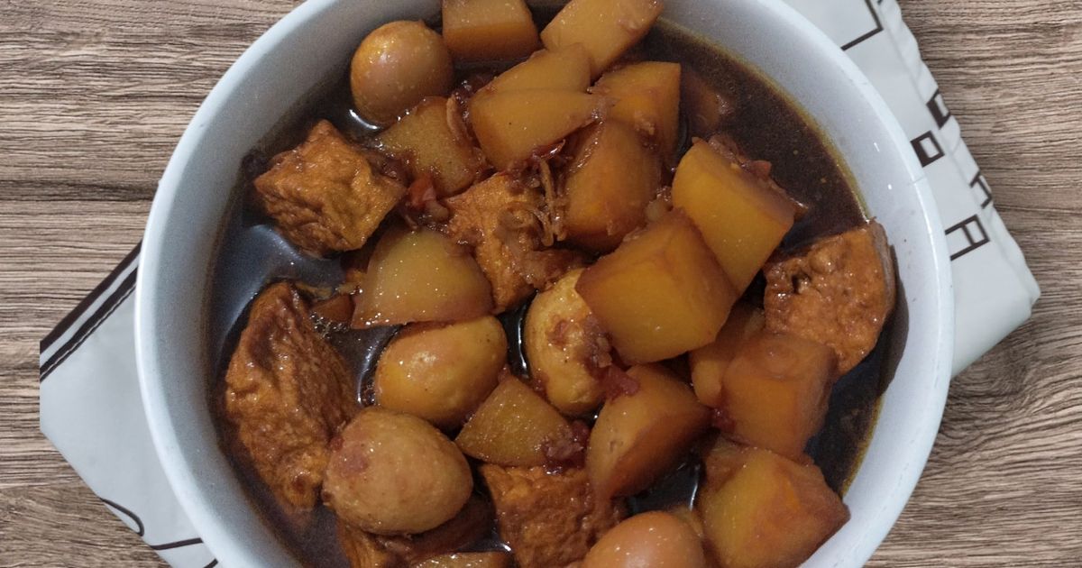 #807. Semur KTT (Kentang, Tahu, Telur Puyuh)