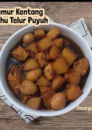Foto resep #807. Semur KTT (Kentang, Tahu, Telur Puyuh)
