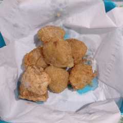 A picture of Perkedel Kentang (One bite).