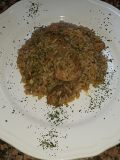 Una foto de Costillas con arroz