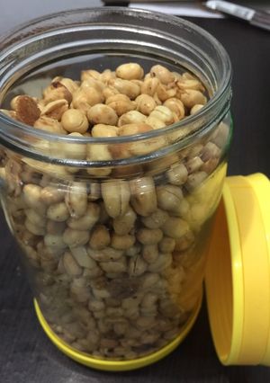Foto resep Kacang goreng bawang kriukk endeuss +tips kupas kulit kacang nya