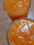 Jugo de papaya y mango