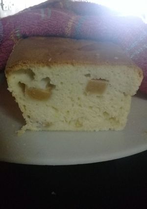 Una foto de Bizcochuelo de manzanas roja sin gluten