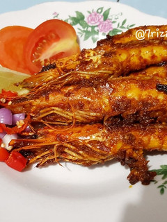 Foto resep Udang bakar pedas manis
