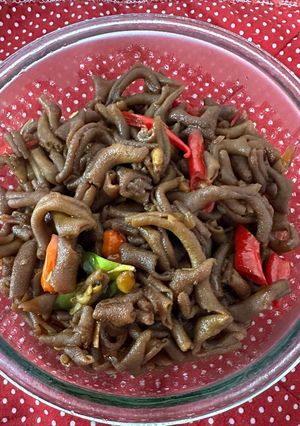Foto resep Usus Ayam Kecap Pedas