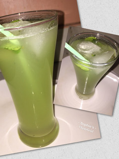A picture of Virgin mojito.