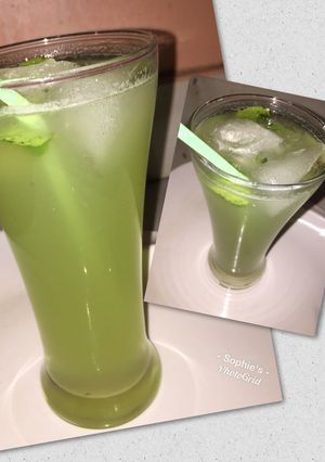 A picture of Virgin mojito.