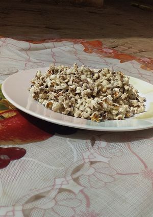 A picture of Milk pop corn.