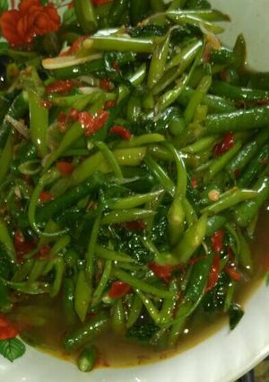 Foto resep Cah kangkung terasi