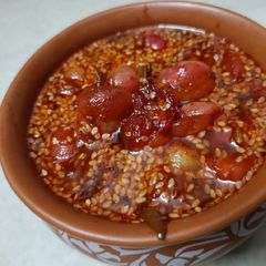 A picture of Karounde ki meethi khatti chutney.