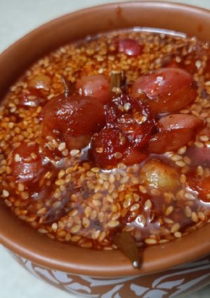 A picture of Karounde ki meethi khatti chutney.