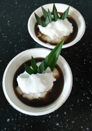 Foto resep Bubur sumsum, kuwah jahe endess