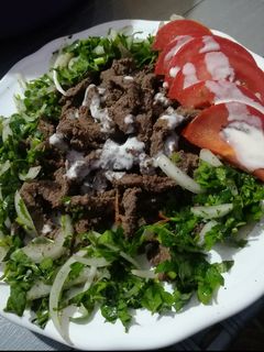 صورة لوصفة شاورما اللحم 🌯