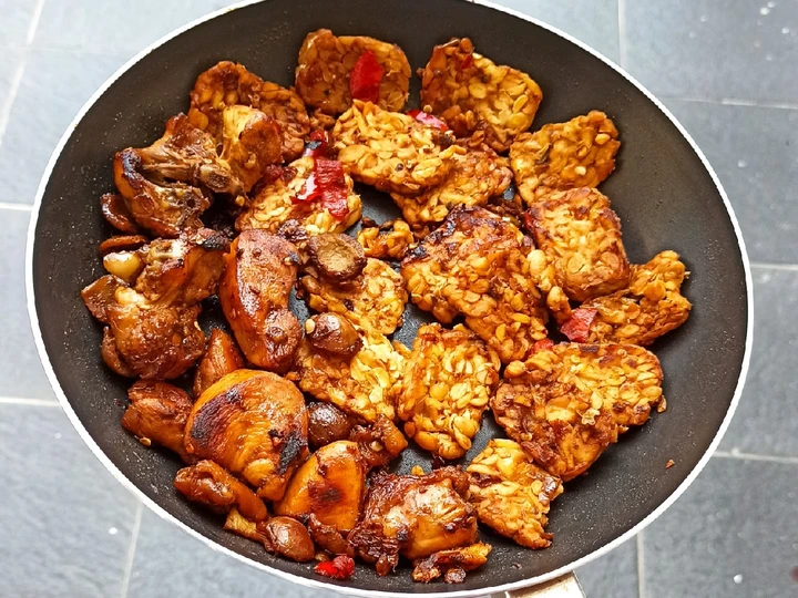 Langkah Gampang Menyiapkan Resep TEMPE &amp;amp; AYAM BAKAR KECAP yang  Bikin Ketagihan Anti Ribet, Lezat