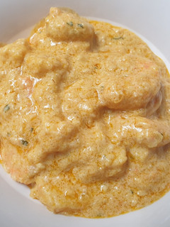 Una foto de Langostinos al curry