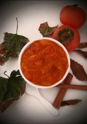 عکسی از دستور مارمالاد خرمالو پاییزی