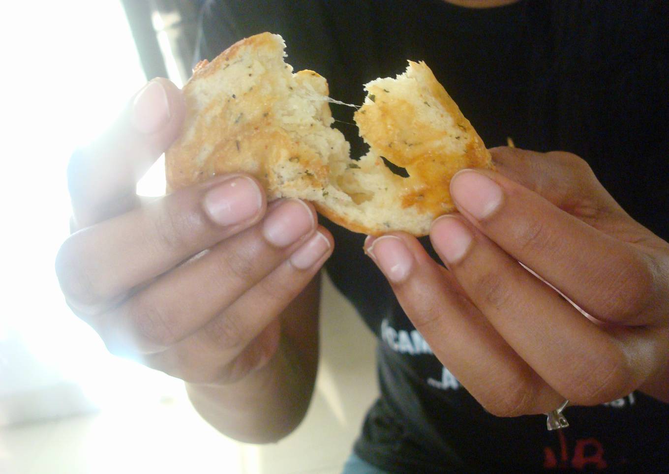 Cheese stuffed pretzels