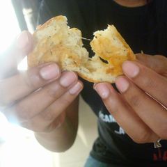 A picture of Cheese stuffed pretzels.