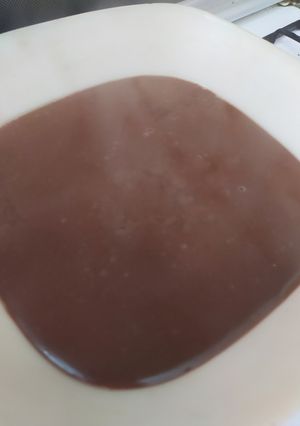 Una foto de Crema de Chocolate Casera
