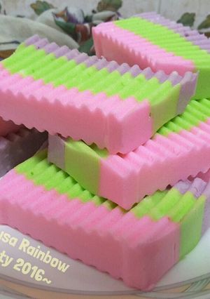 Foto resep Pudding Busa Rainbow
