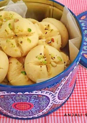 A picture of Nankhatai.