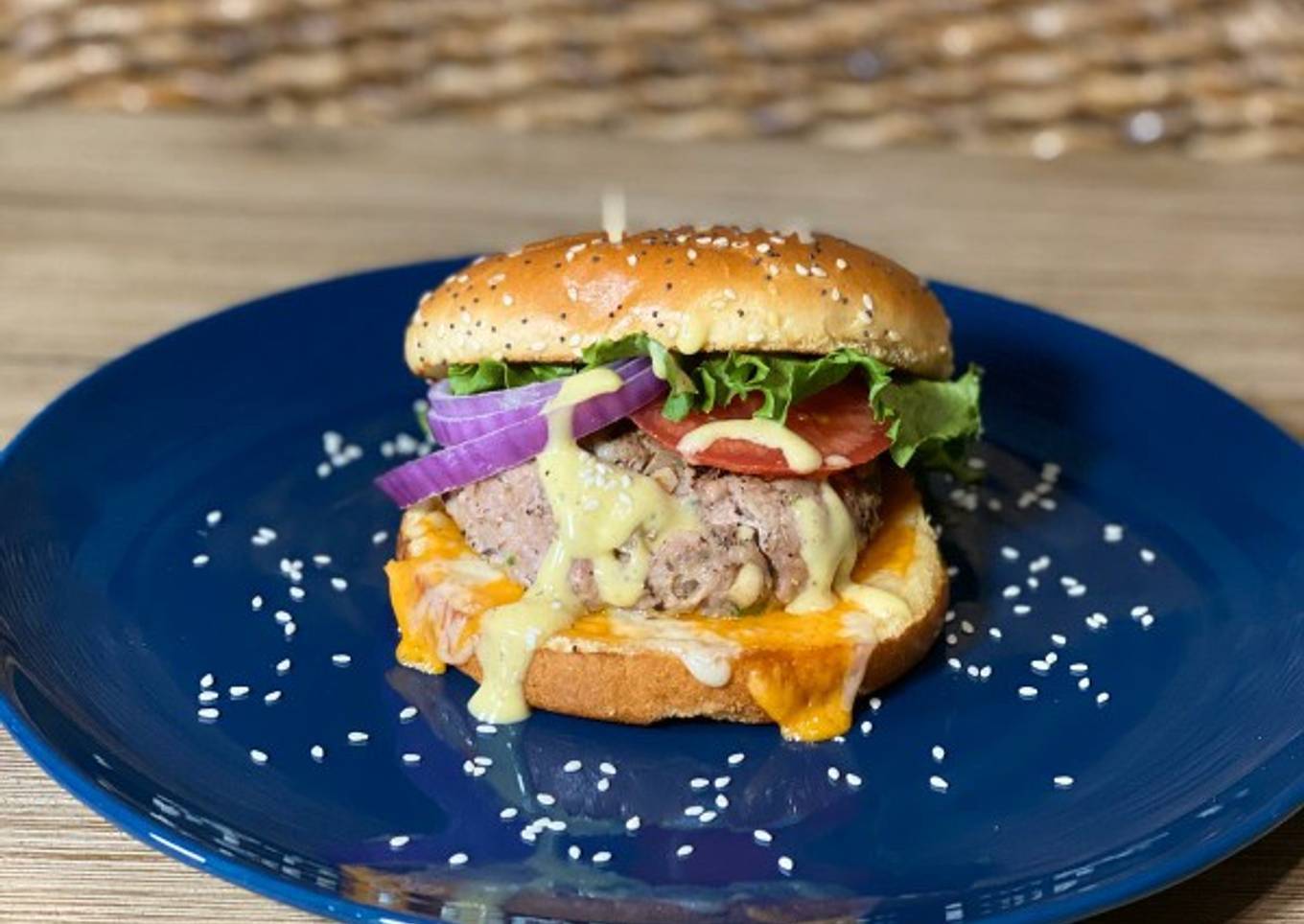 Homemade Pork Burgers 🍔