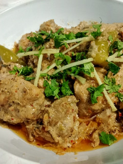 A picture of Chicken Malai karahi.