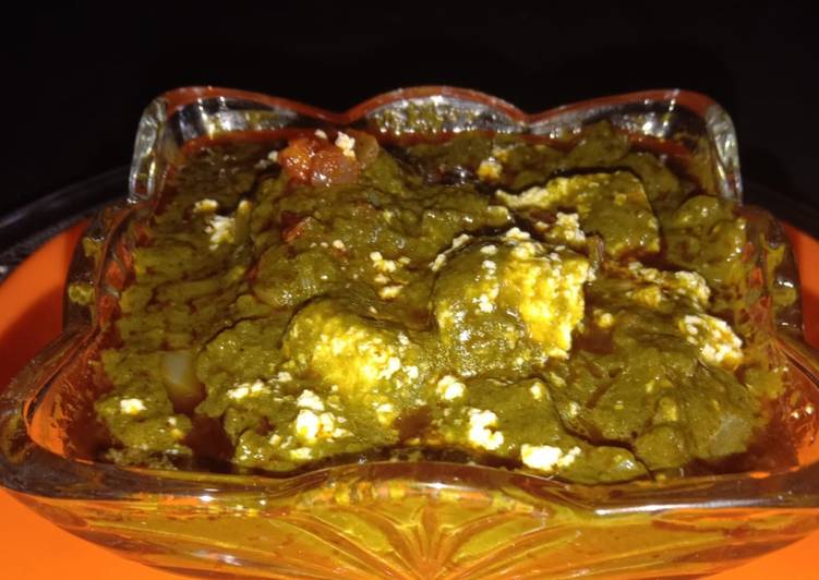 Palak paneer