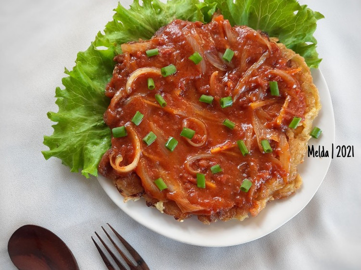 Resep Fuyung Hai Saus Kornet yang Enak