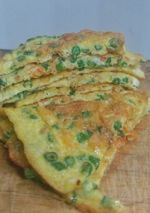 Foto resep Dadar Telur & Kacang Panjang Pedas