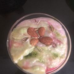 A picture of Rainbow shrikhand.