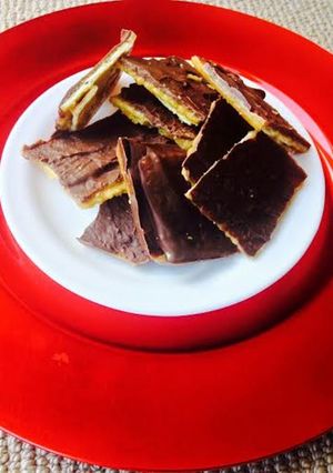 A picture of Christmas Crack.