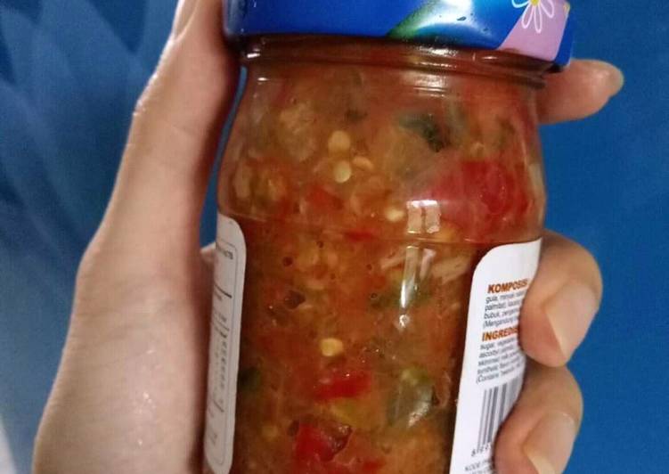 Sambal Penyetan (Terasi)