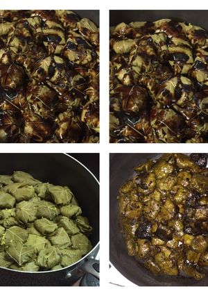 عکسی از دستور دلمه برگ مو سما جون