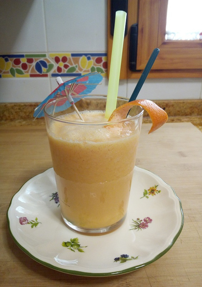 Una foto de Smoothie Papaya/Pera