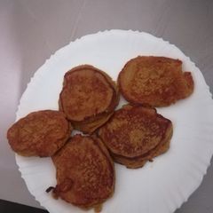 A picture of Sweet potato pancakes.