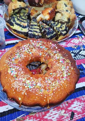 عکسی از دستور کیک حلقه ای