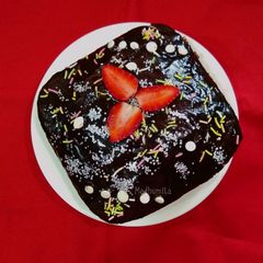 Dark Chocolate Cake A picture of Dark Chocolate Cake.