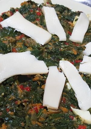 Una foto de Tarta de acelga (o espinacas) 🥬