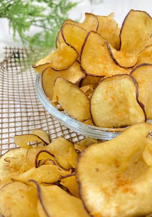 A picture of Sweet potato chips.
