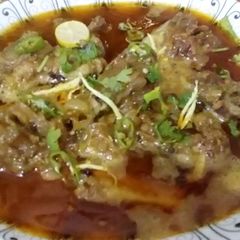 A picture of Mutton paya.