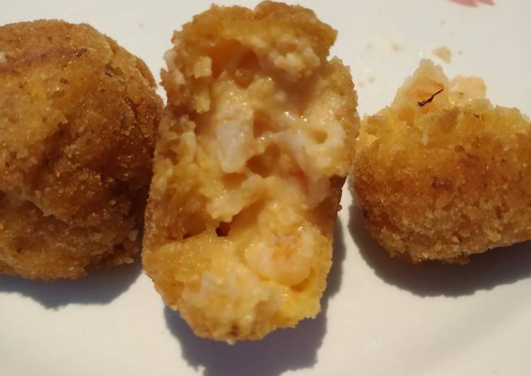 Croquetas de langostinos