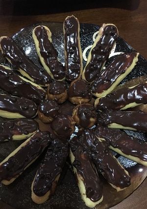 صورة لوصفة اصابع الإكلير