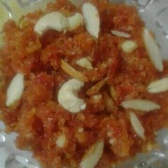 Gaajar ka halwa A picture of Gaajar ka halwa.