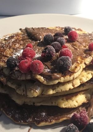 Gluténmentes amerikai palacsinta recept fotója