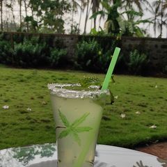 A picture of Tender coconut mint cooler.