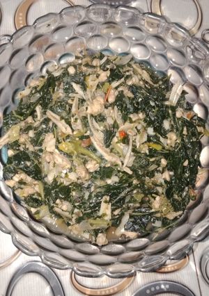Foto resep Tumis daun paya, teri, tempe besengek