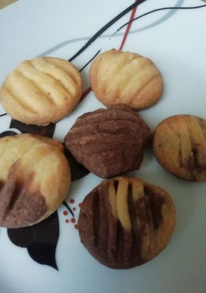 Pudingos keksz recept fotója