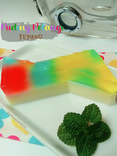 Foto resep Puding Pelangi Jepang