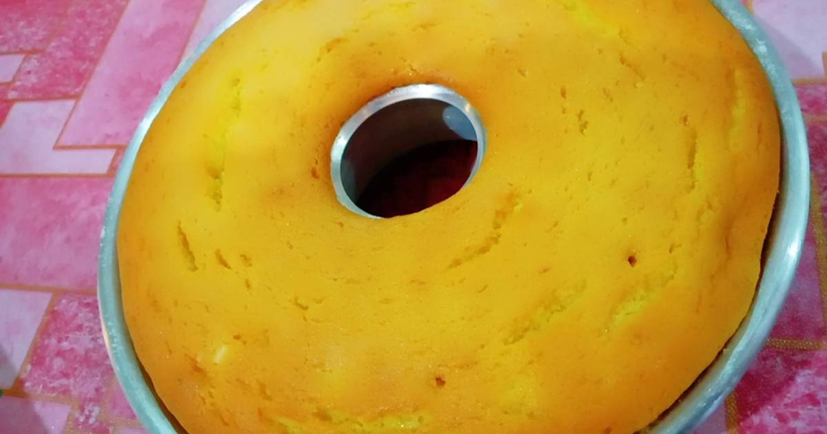 Resep Bolu tape 3 telur loyang 24cm oleh Tia Xuping Dumai II - Cookpad